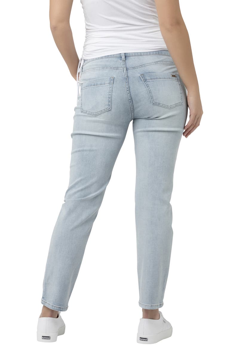 Ripe Maternity Hunter Over Bump Crop Jean, Alternate, color, Clean Fade