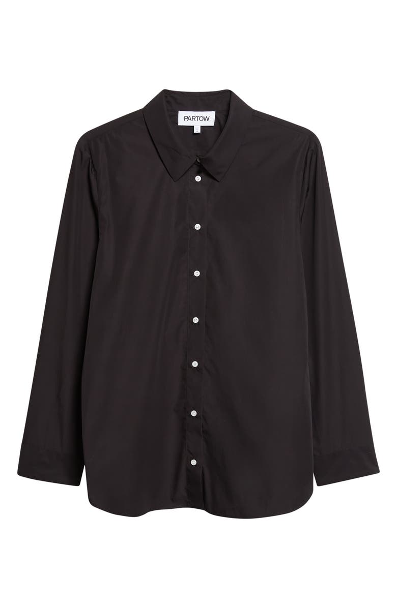 PARTOW Bryant Cotton Poplin Button-Up Shirt, Main, color, 