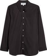 PARTOW Bryant Cotton Poplin Button-Up Shirt