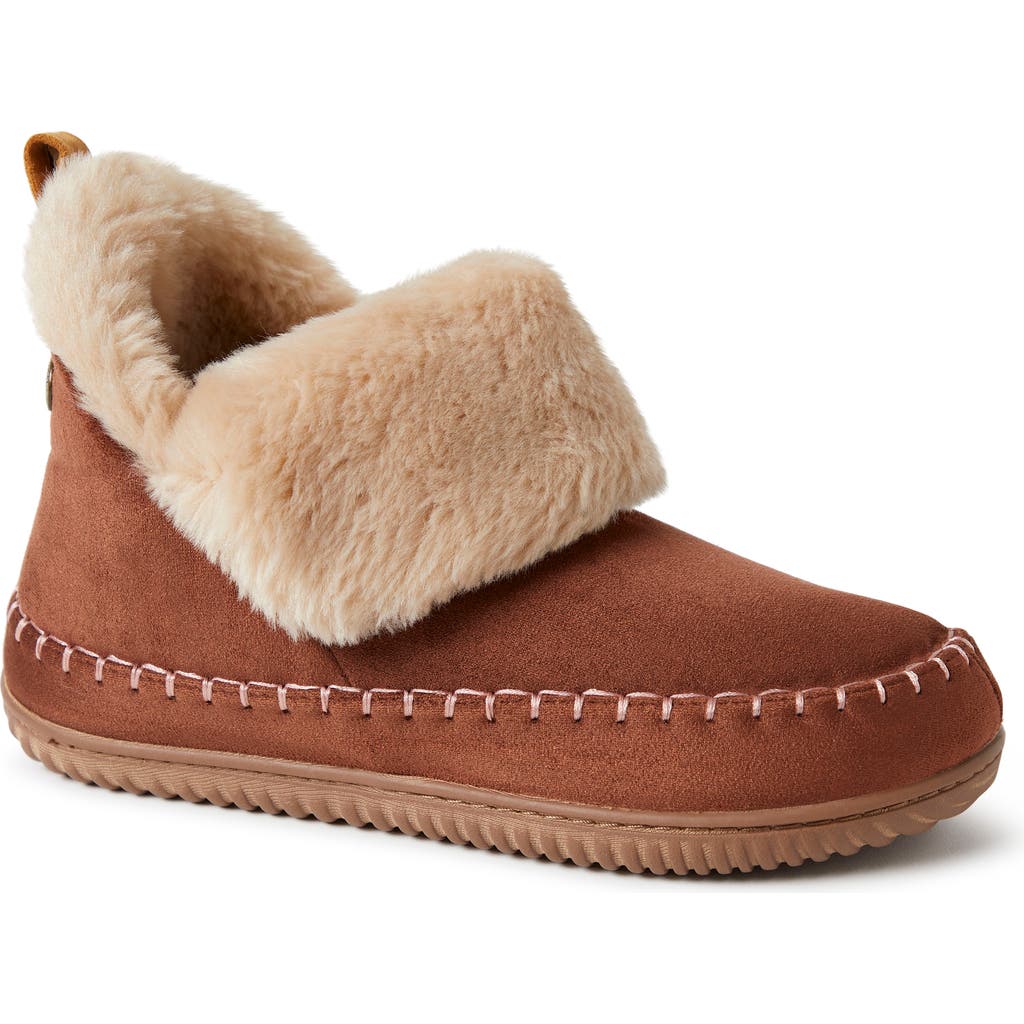 Dearfoams Moritz Bootie Slipper In Potting Soil