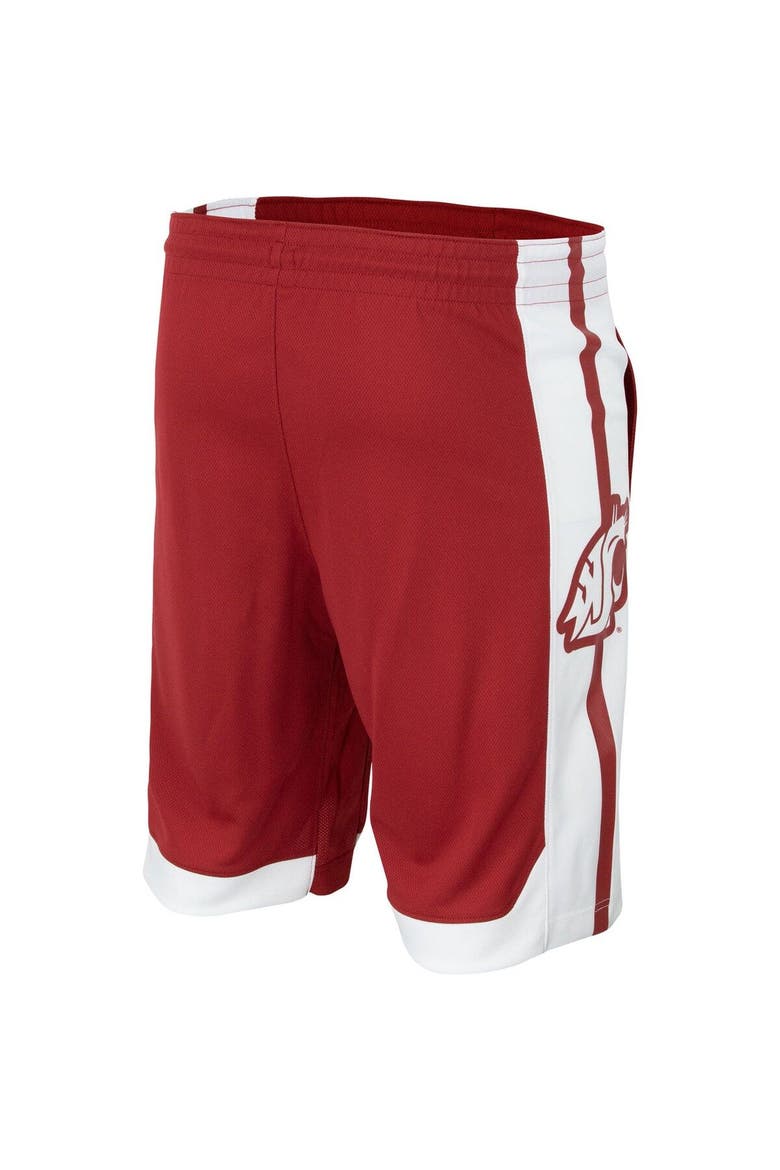 Men's Nike Crimson Washington State Cougars Team Logo Replica Basketball Shorts, Alternate, color, Crimson