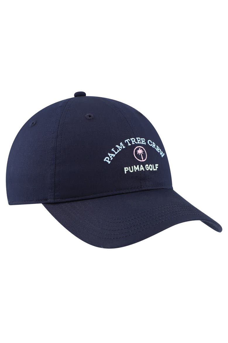 Men's Puma x PTC Navy WM Phoenix Open Dad Adjustable Hat, Alternate, color, Navy