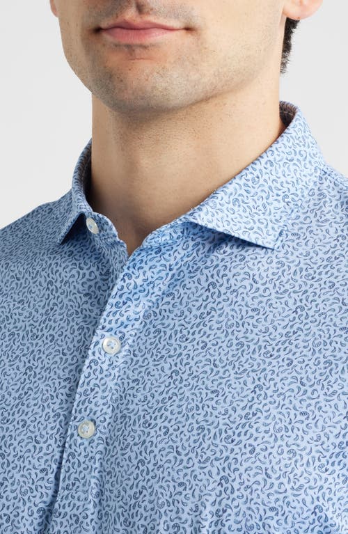 Johnnie-o Prawn Performance Jersey Polo In Multi