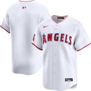 Nike Men's Nike White Los Angeles Angels Home Limited Jersey