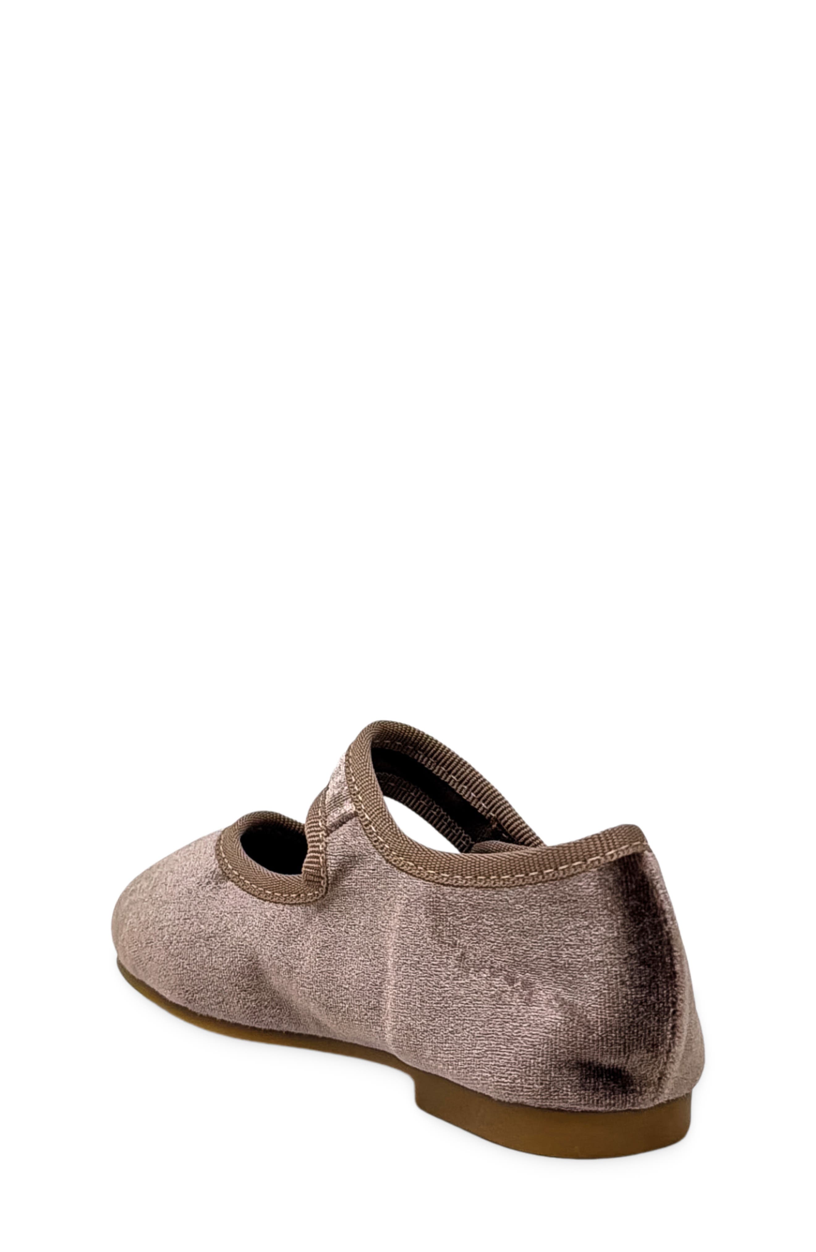 Kids' Arya Mini Metallic Mary Jane, Alternate, color, TAUPE VELVET