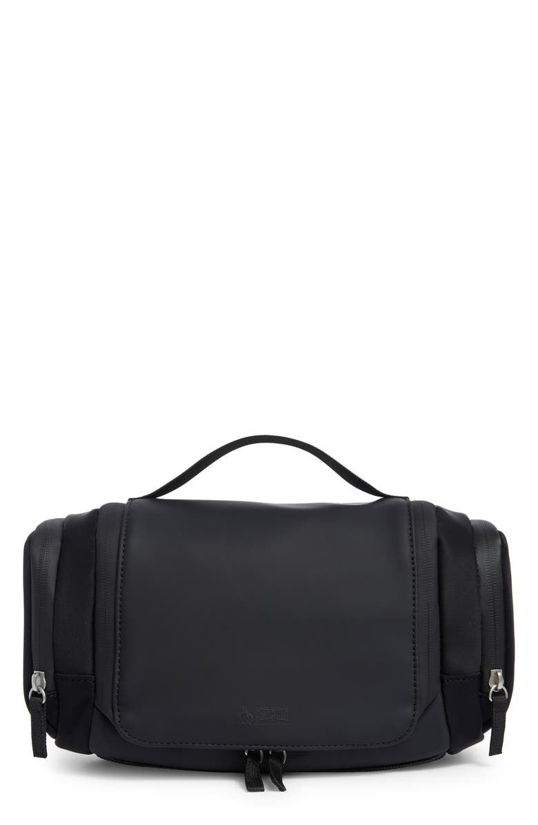 Original Penguin Hanging Dopp Kit, Main, color, Black