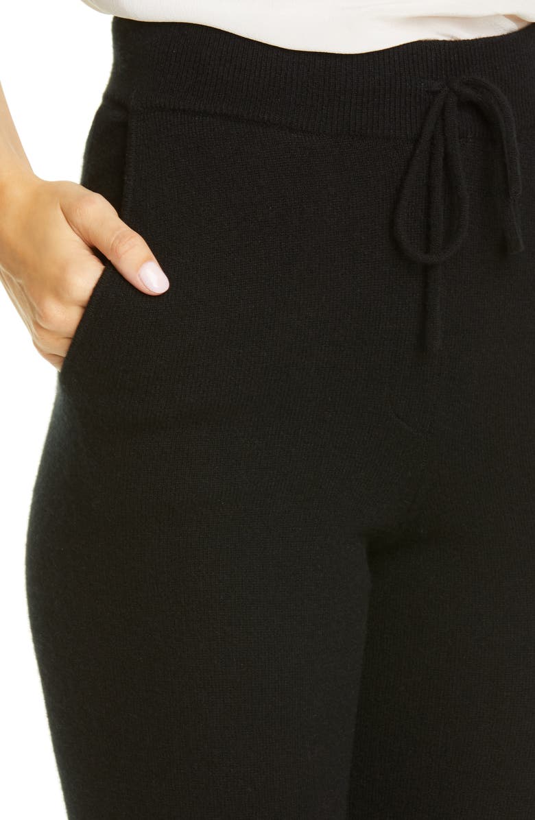 LOULOU DE SAISON Loulou Studio Maddalena Cashmere Joggers, Alternate, color,