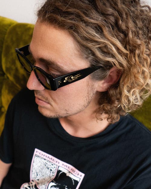 Epokhe Guilty Sunglasses In Black