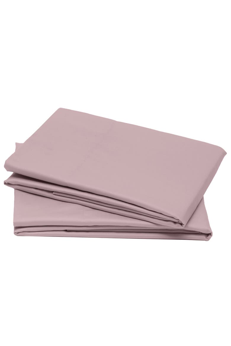 Set of 2 Pillowcases - Grand Indulgence 1000 Thread Count 100% Cotton Sateen, Main, color, Dusty Rose