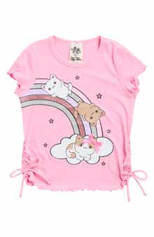 Lily Bleu Rainbow Side Tie T-Shirt