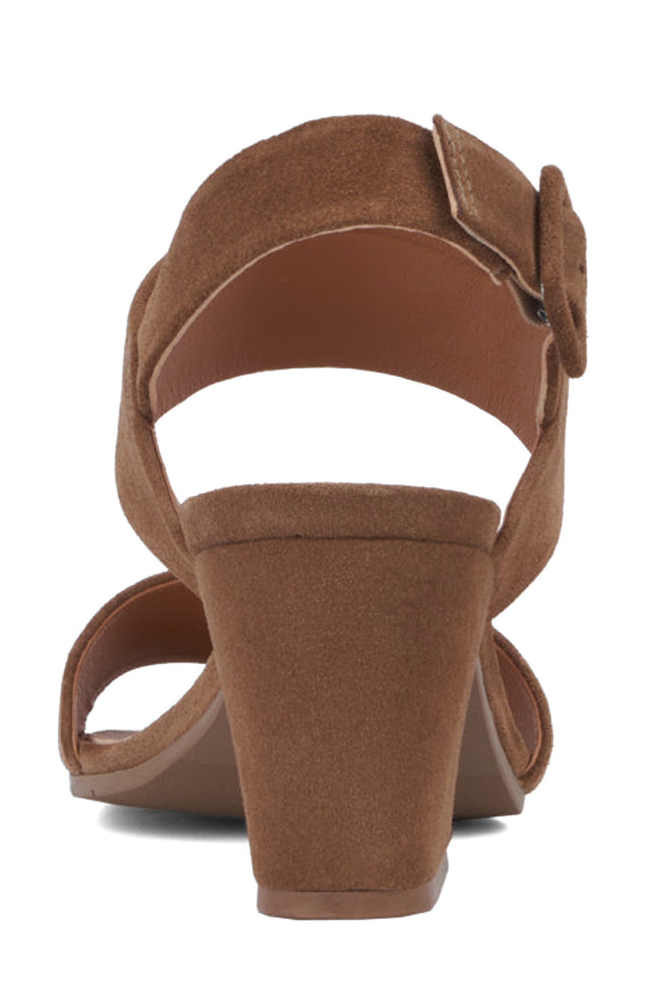 Aquatalia Rayma Water Repellent Slingback Sandal, Alternate, color, Champagne