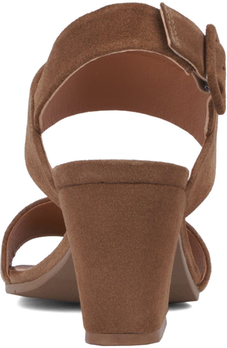 Aquatalia Rayma Water Repellent Slingback Sandal, Alternate, color, Champagne