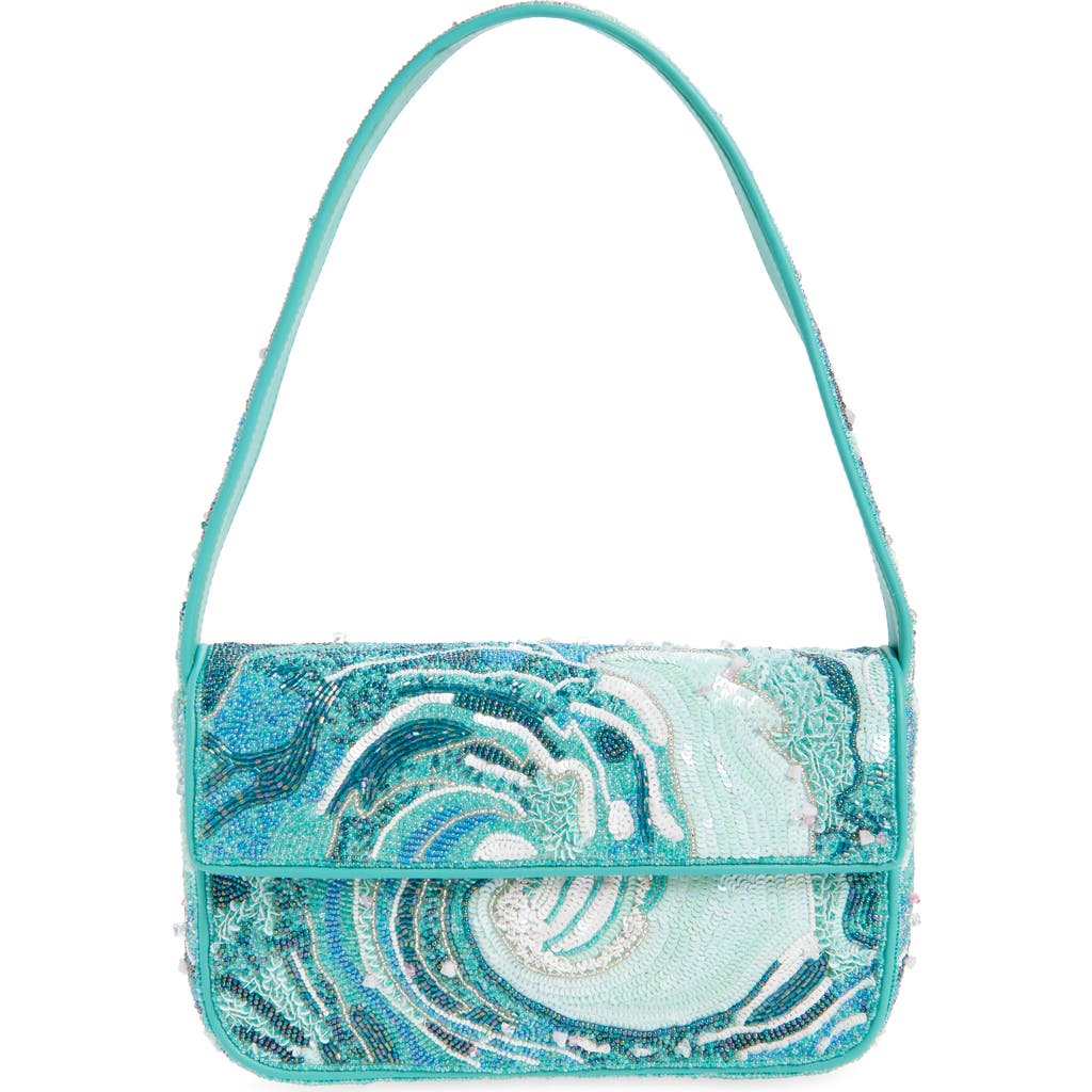 Staud Tommy Beaded Shoulder Bag