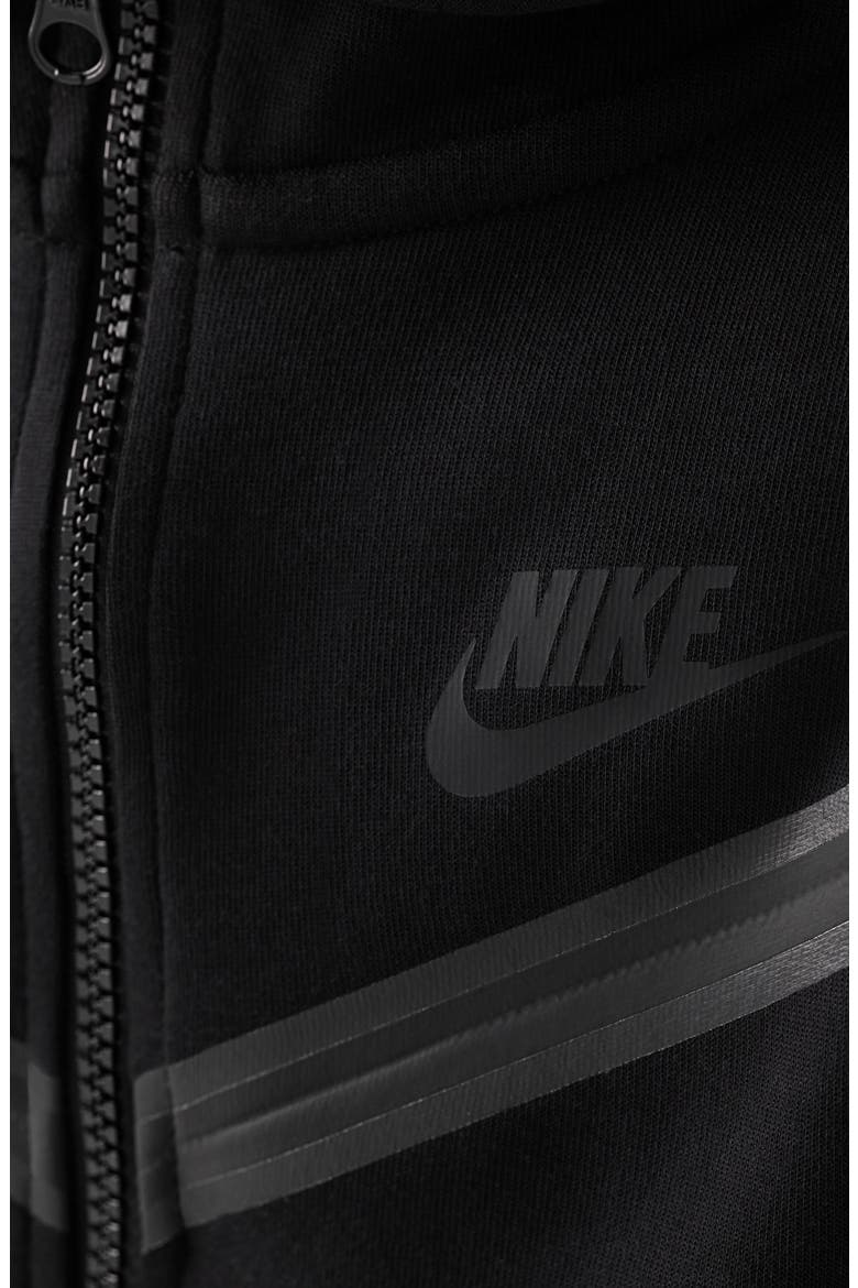Sportswear Tech Zip Hoodie, Alternate, color, BLACK/ BLACK