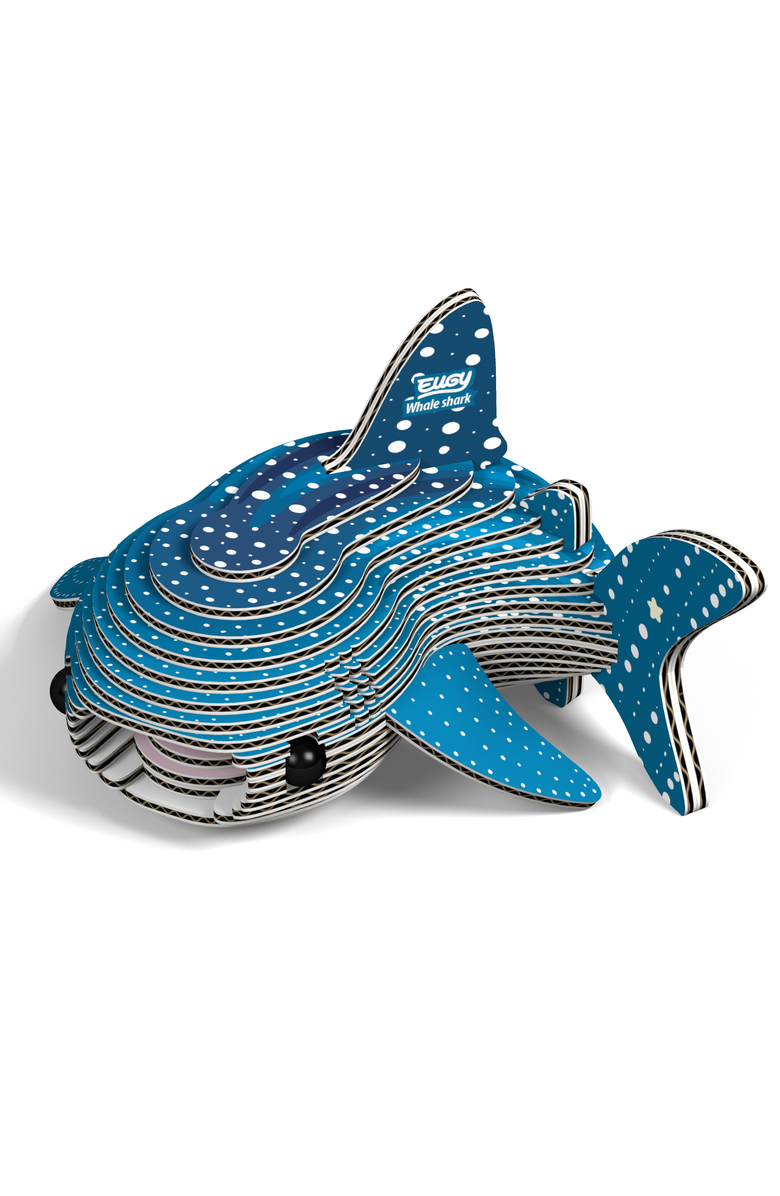 Eugy Puzzles Whale Shark 3D Puzzle, Alternate, color,