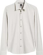 BOSS Roan Kent Performance Button-Up Shirt