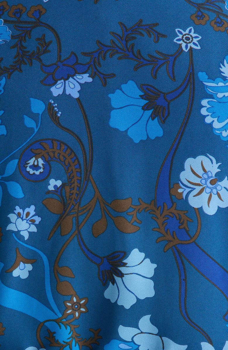 SUGARLIPS Palmate Floral Lutie Jacket, Alternate, color, Teal-Blue