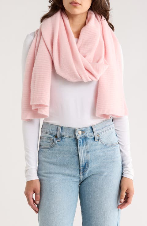 Cashmere Rib Scarf