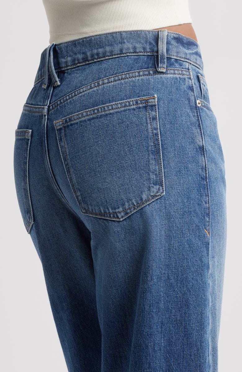 Good American Good Relaxed Barrel Jeans, Alternate, color,