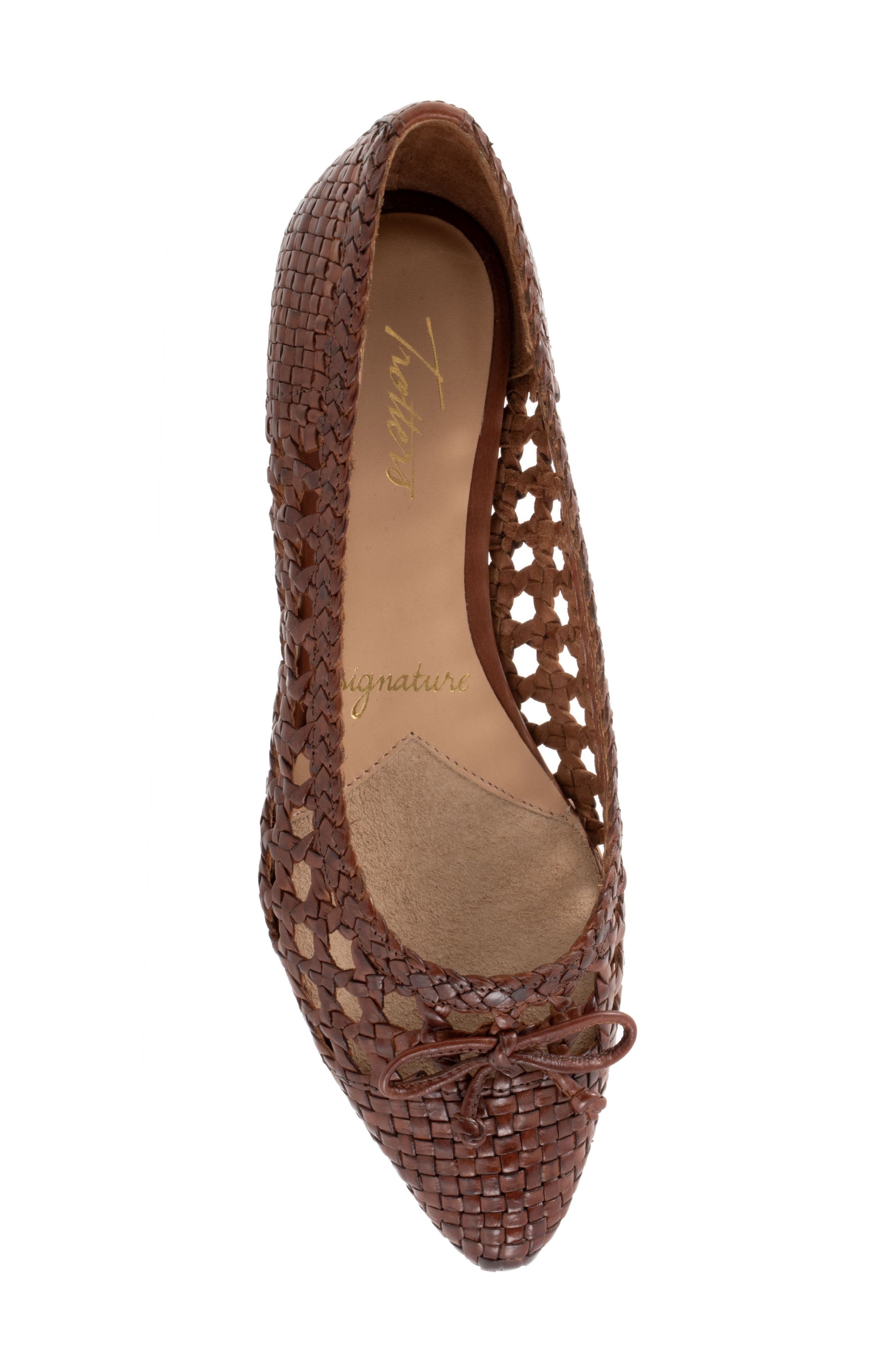 Trotters Edith Woven Flat, Alternate, color, 