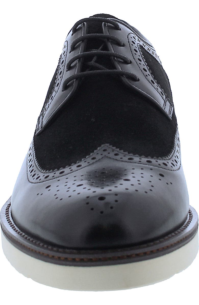 Penny Lane Compton Wingtip Derby, Alternate, color, Black