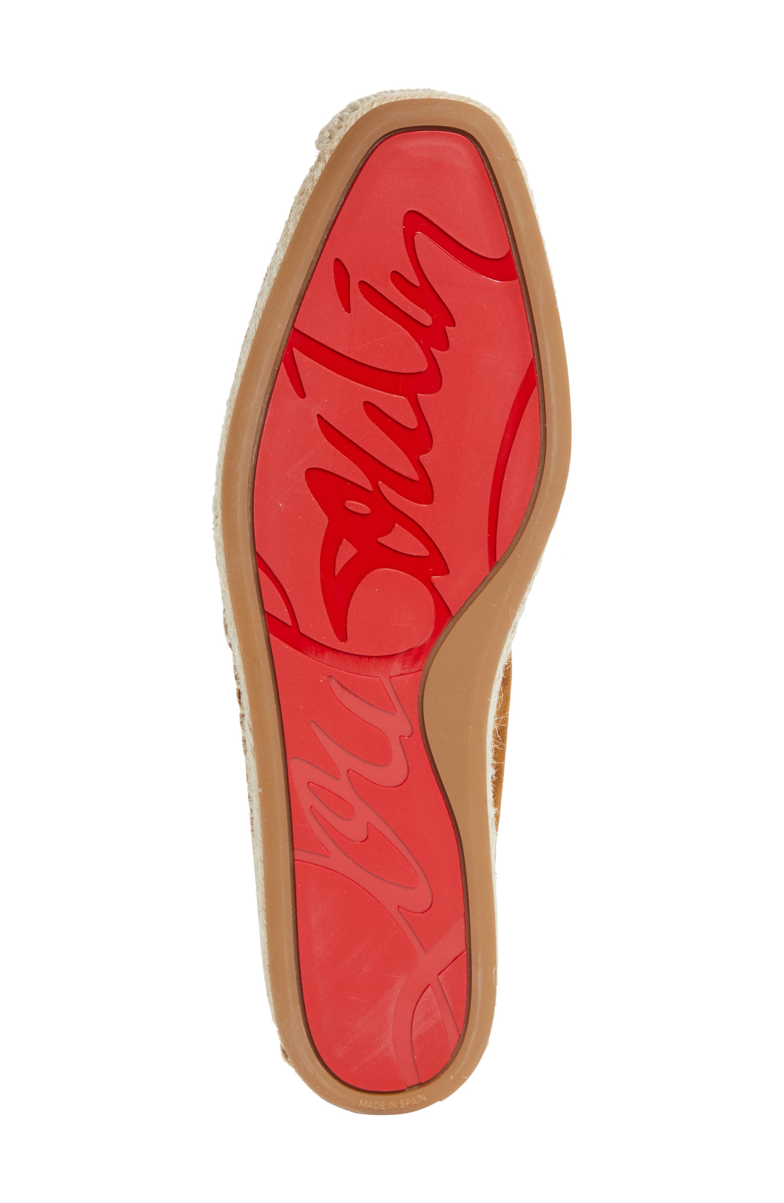 Christian Louboutin Alfarica CL Logo Espadrille, Alternate, color, Rhea