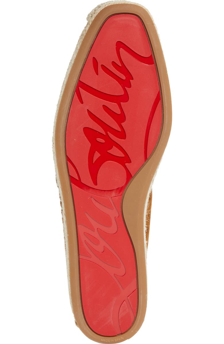Christian Louboutin Alfarica CL Logo Espadrille, Alternate, color, Rhea