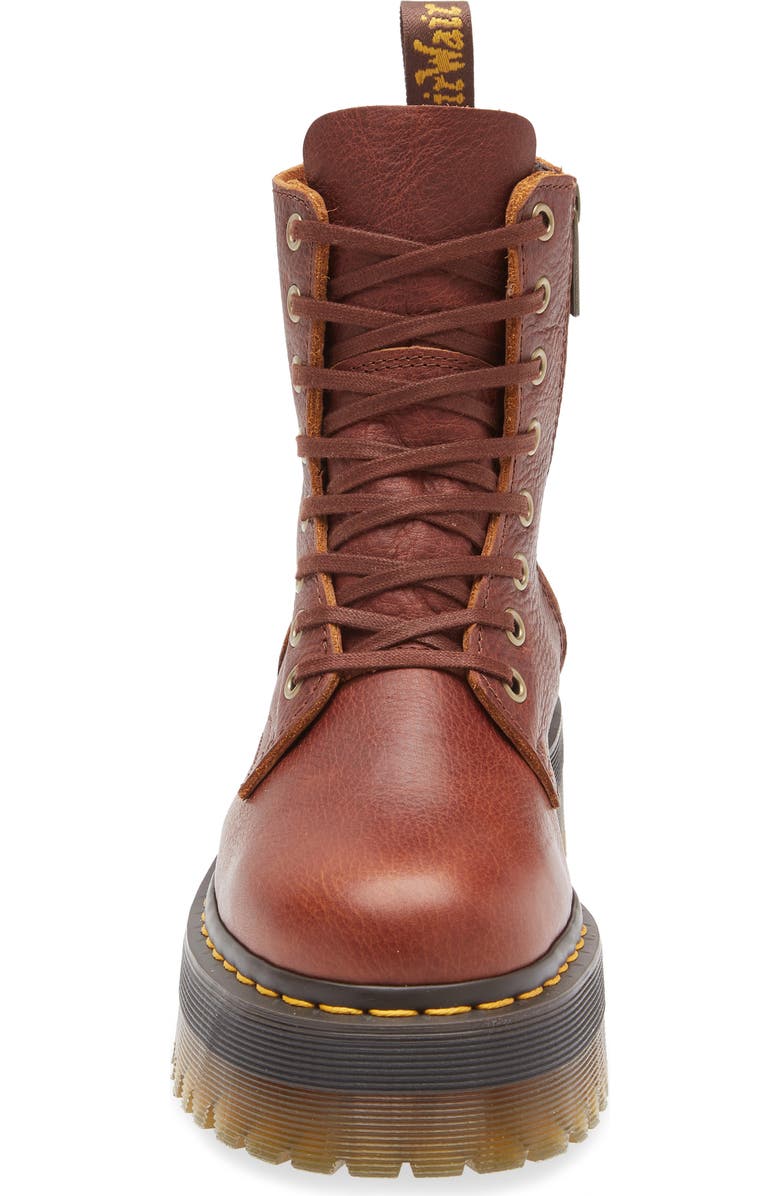 Dr. Martens Jadon Platform Boot, Alternate, color, Cashew