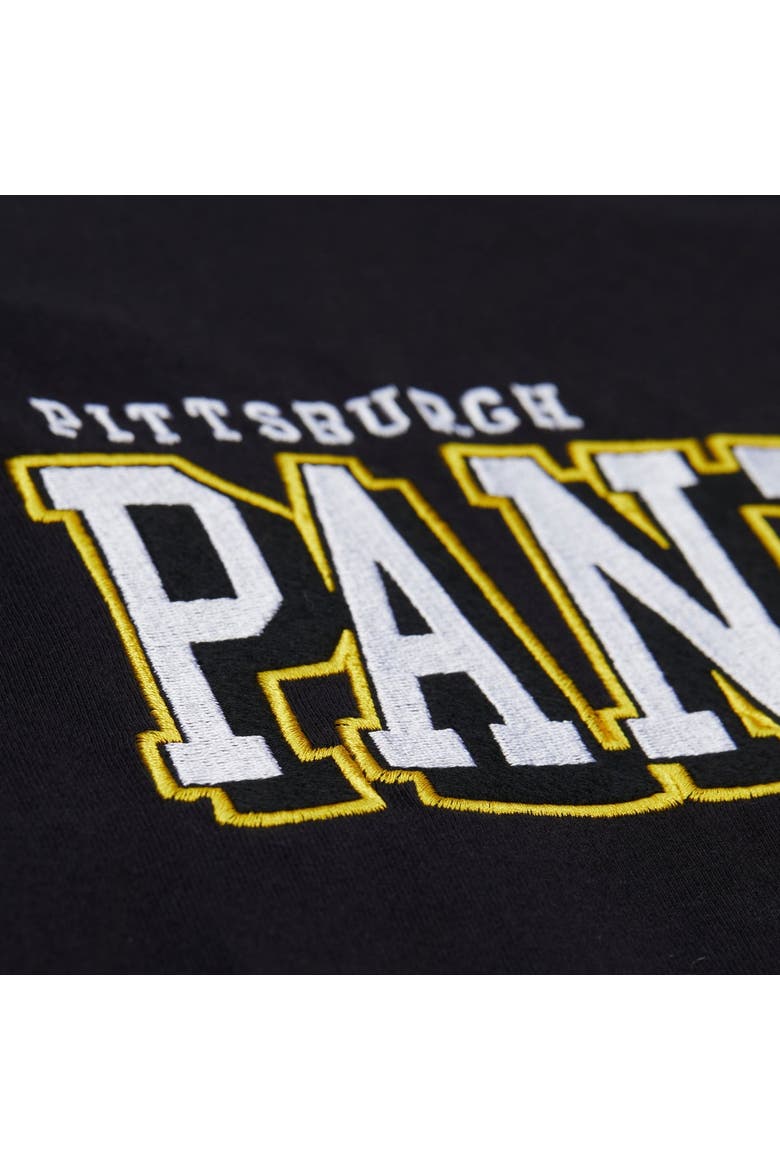 Men's Mitchell & Ness  Black Carolina Panthers Big & Tall Training Camp Long Sleeve T-Shirt, Alternate, color, Black