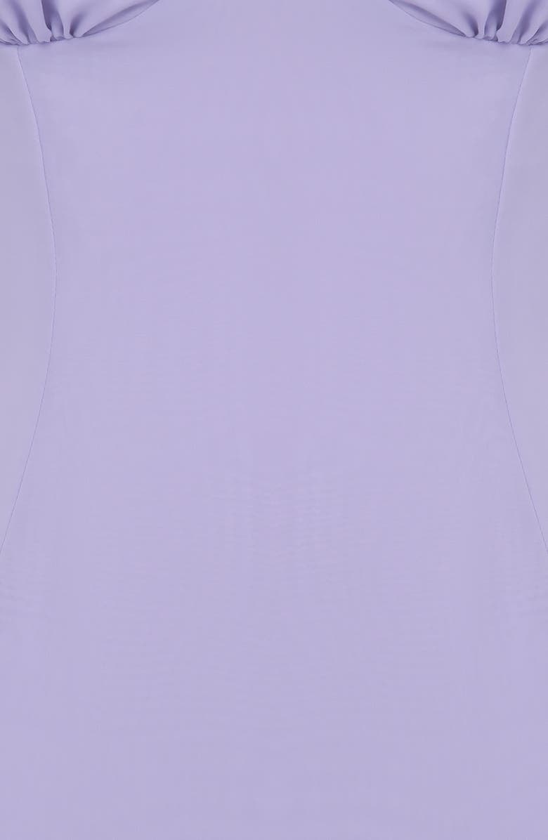 HOUSE OF CB Christiana Floral Minidress, Alternate, color, Lavender