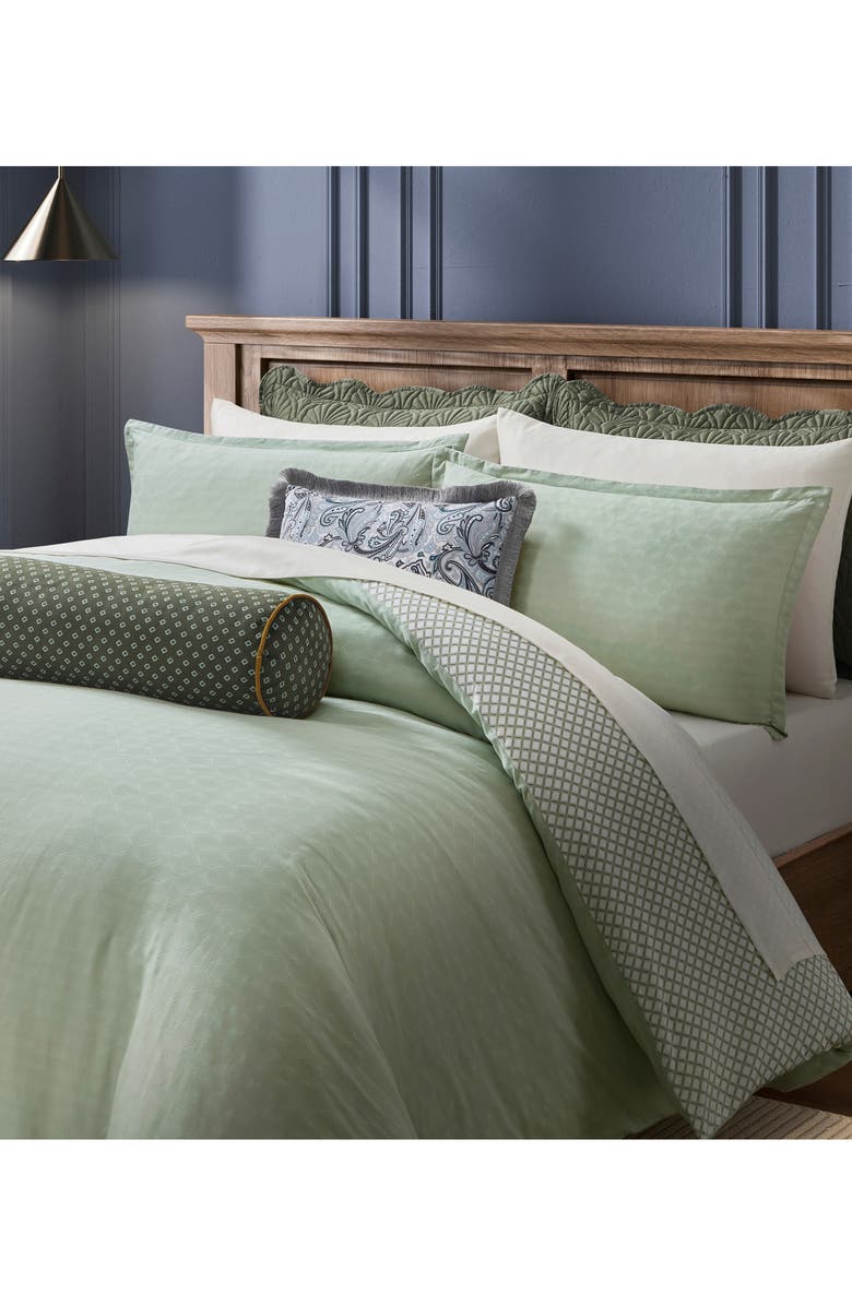 Ted Baker Pollsy Comforter & Shams Set, Alternate, color, Mercury Sage