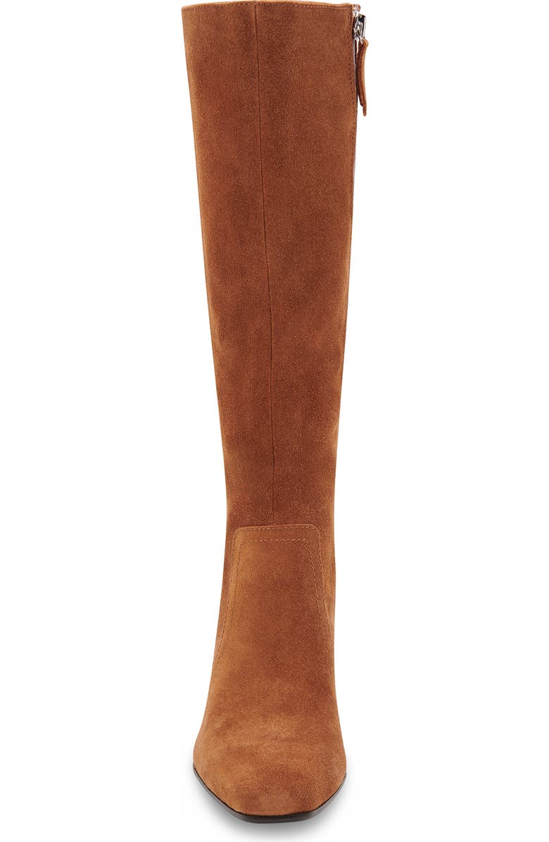 Blondo Tessa Waterproof Knee High Boot, Alternate, color, Cognac Suede