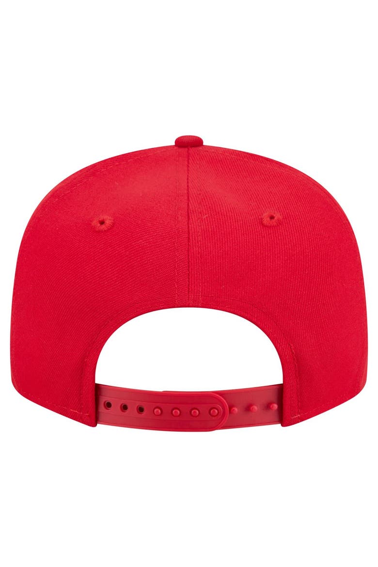Men's New Era  Red Kansas City Chiefs 9FIFTY Snapback Hat, Alternate, color, Red