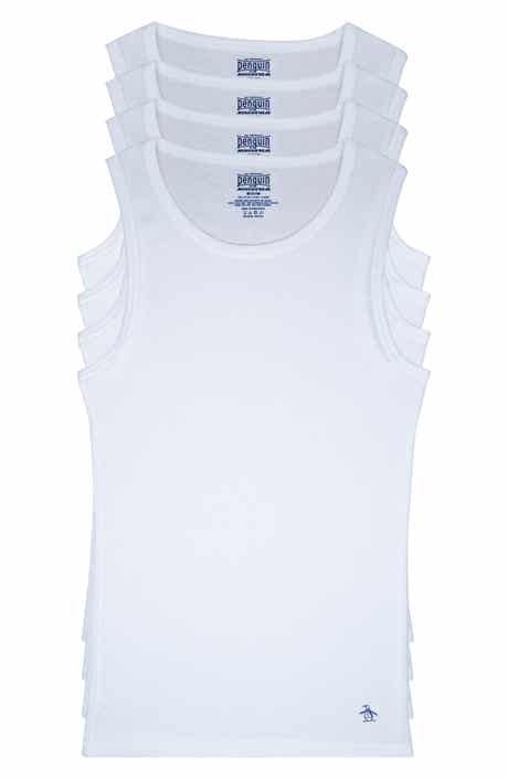 Original Penguin Pack of 4 Cotton Tank Tops