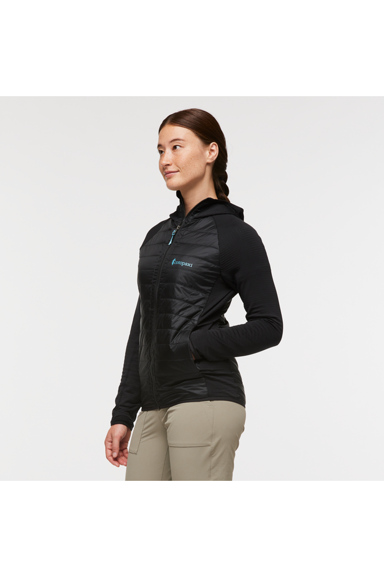 Capa Hybrid Insulated Hooded Jacket - Women's, Alternate, color, Cotopaxi Black