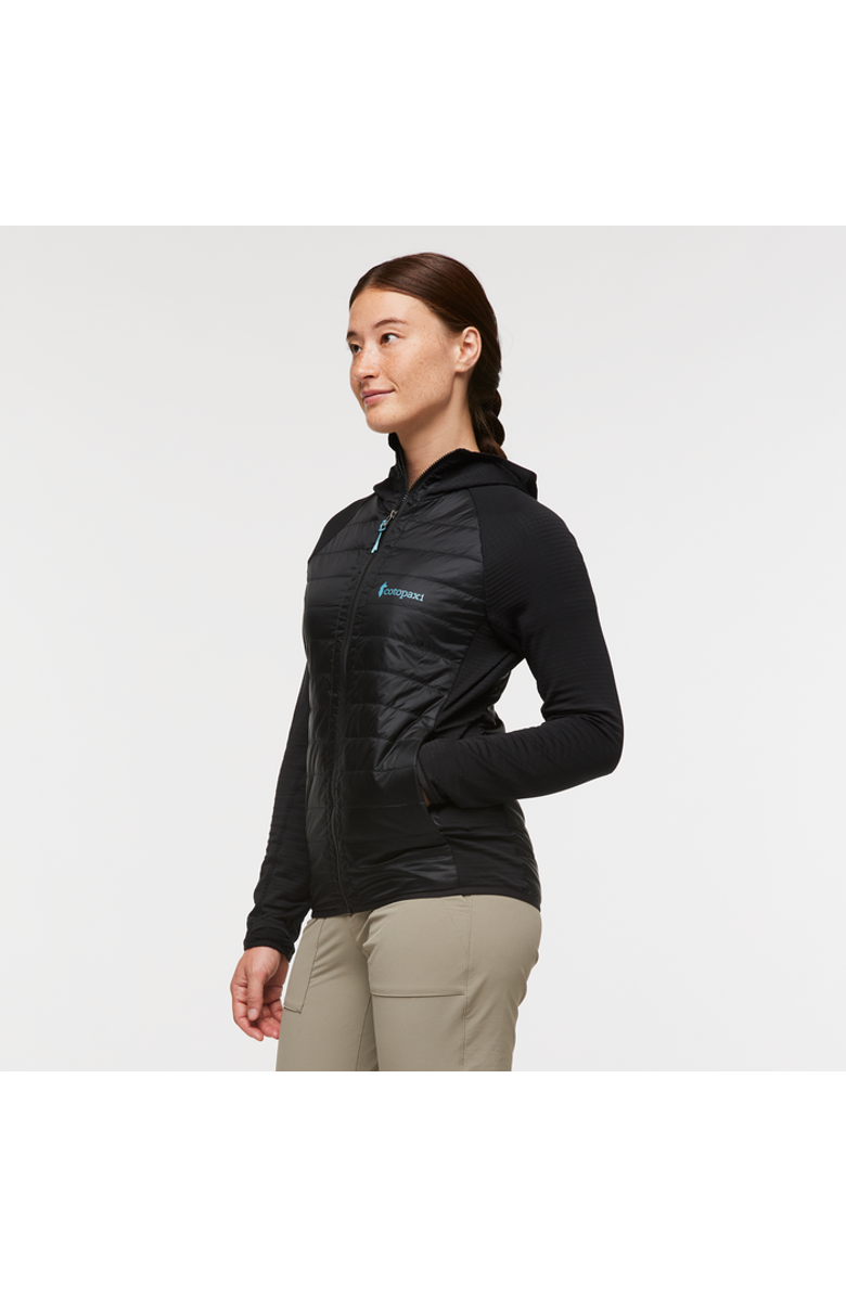 Cotopaxi Capa Hybrid Insulated Hooded Jacket - Women's, Alternate, color, Cotopaxi Black