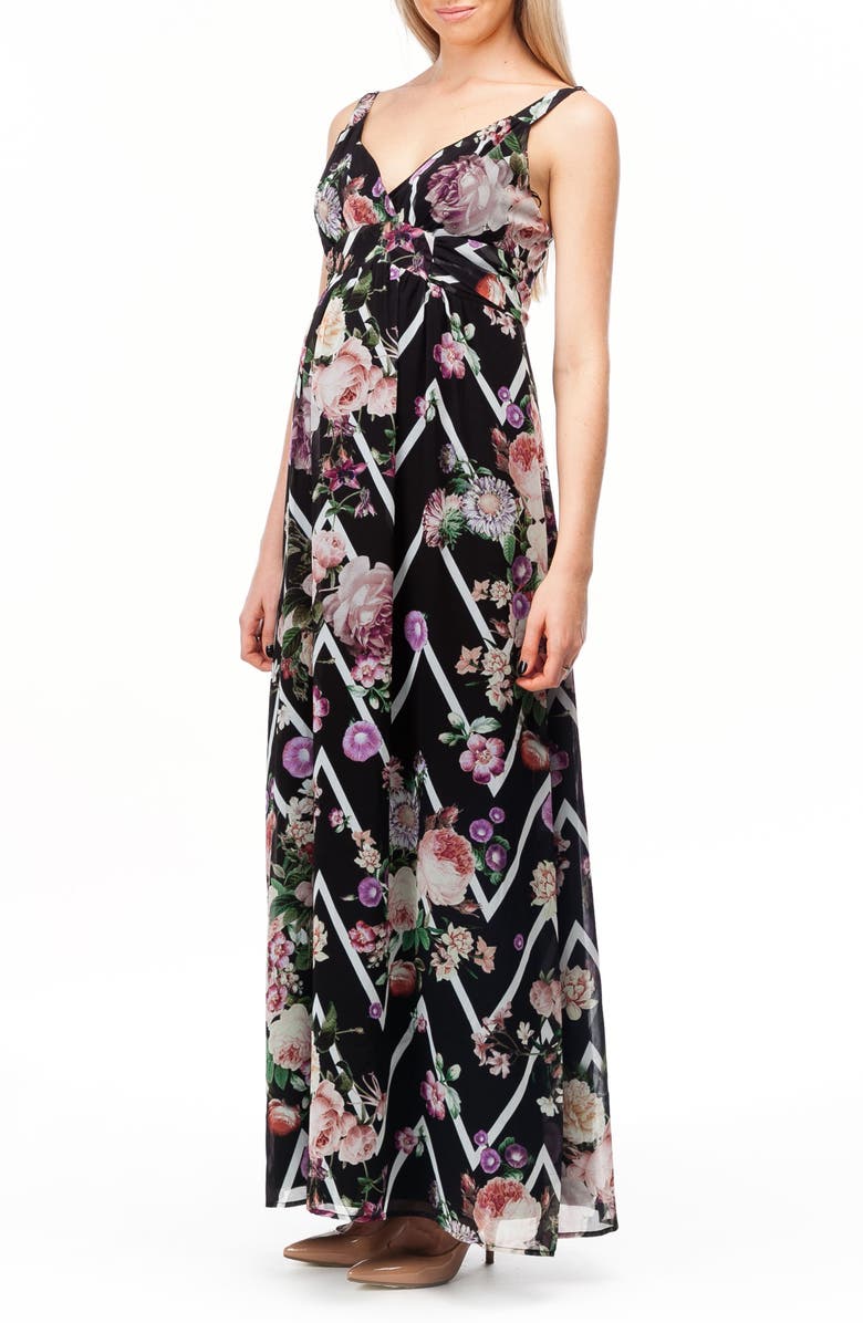 PIETRO BRUNELLI Murano Maternity Maxi Dress, Alternate, color, 