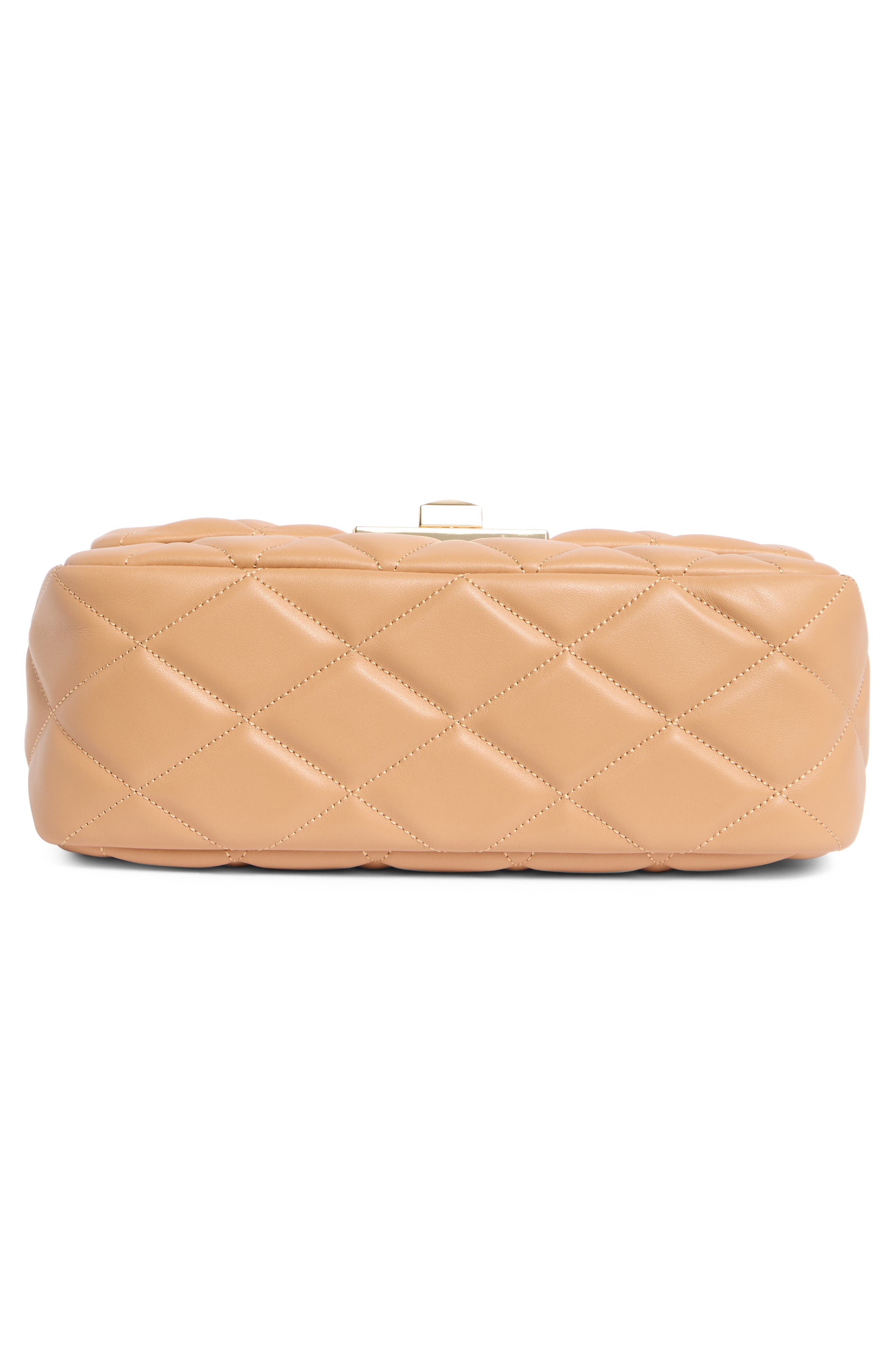 Kate Spade New York carey quilted shoulder bag, Alternate, color, Tiramisu Mousse