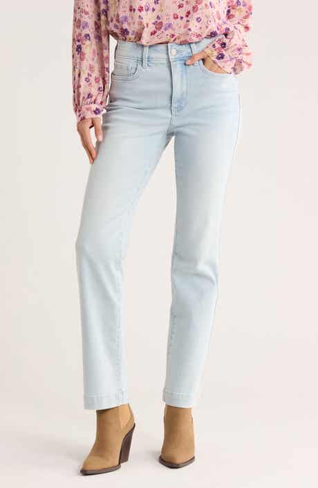 NYDJ Marilyn High Waist Straight Leg Jeans