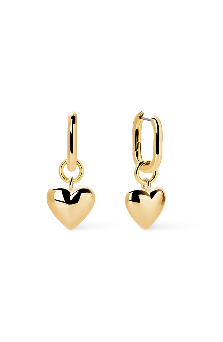 Ana Luisa Heart Earrings - Wesley Gold, Main, color, 