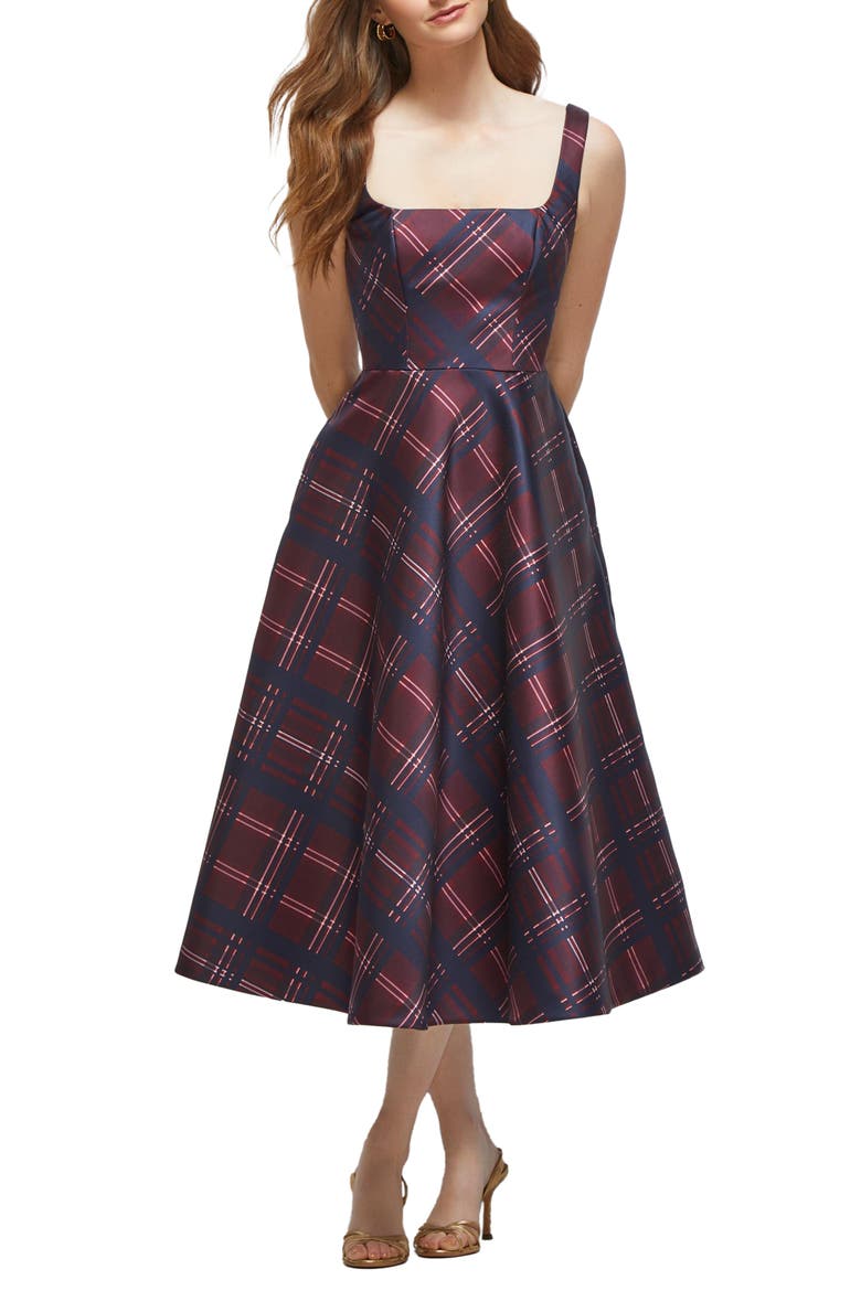 formal tartan dress Tartan Dream Dress Red by Sarah Regensburger