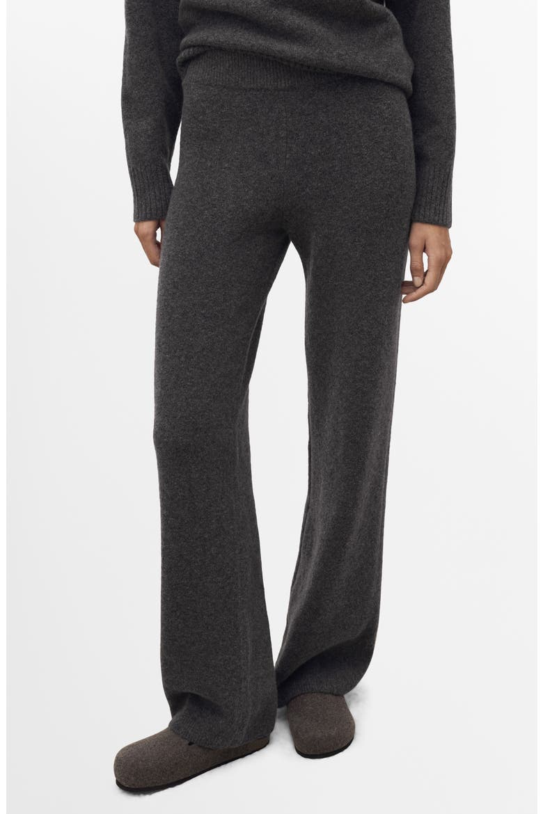 Knit Pants, Main, color, CHARCOAL
