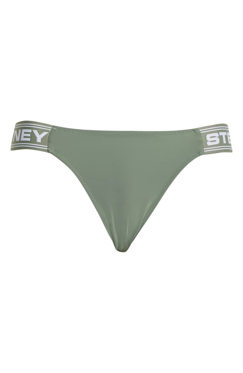 Stella McCartney Swim Sporty Logo Bikini Bottoms, Alternate, color, 