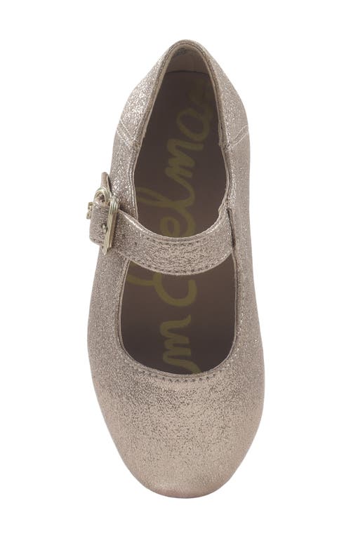 Sam Edelman Kids' Maeve Michaela Mary Jane Flat In Gold