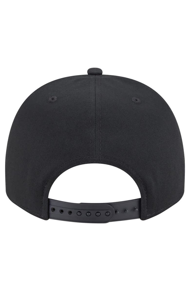 New Era Men's New Era Black Philadelphia Phillies Chainstitch 9FIFTY A-Frame Snapback Hat, Alternate, color, Black