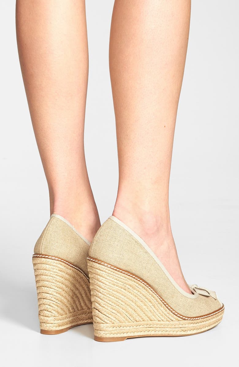 Tory Burch 'Jackie' Espadrille Wedge, Alternate, color,