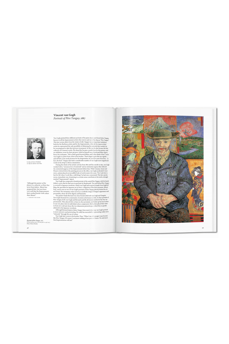 Impressionism Book, Alternate, color, multicolor