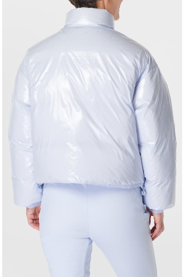 Shine Crop Puffer Jacket, Alternate, color, SALT BLUE