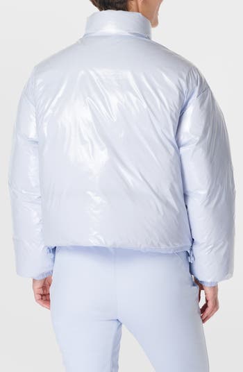 Sweaty Betty Shine Crop Puffer Jacket | Nordstrom