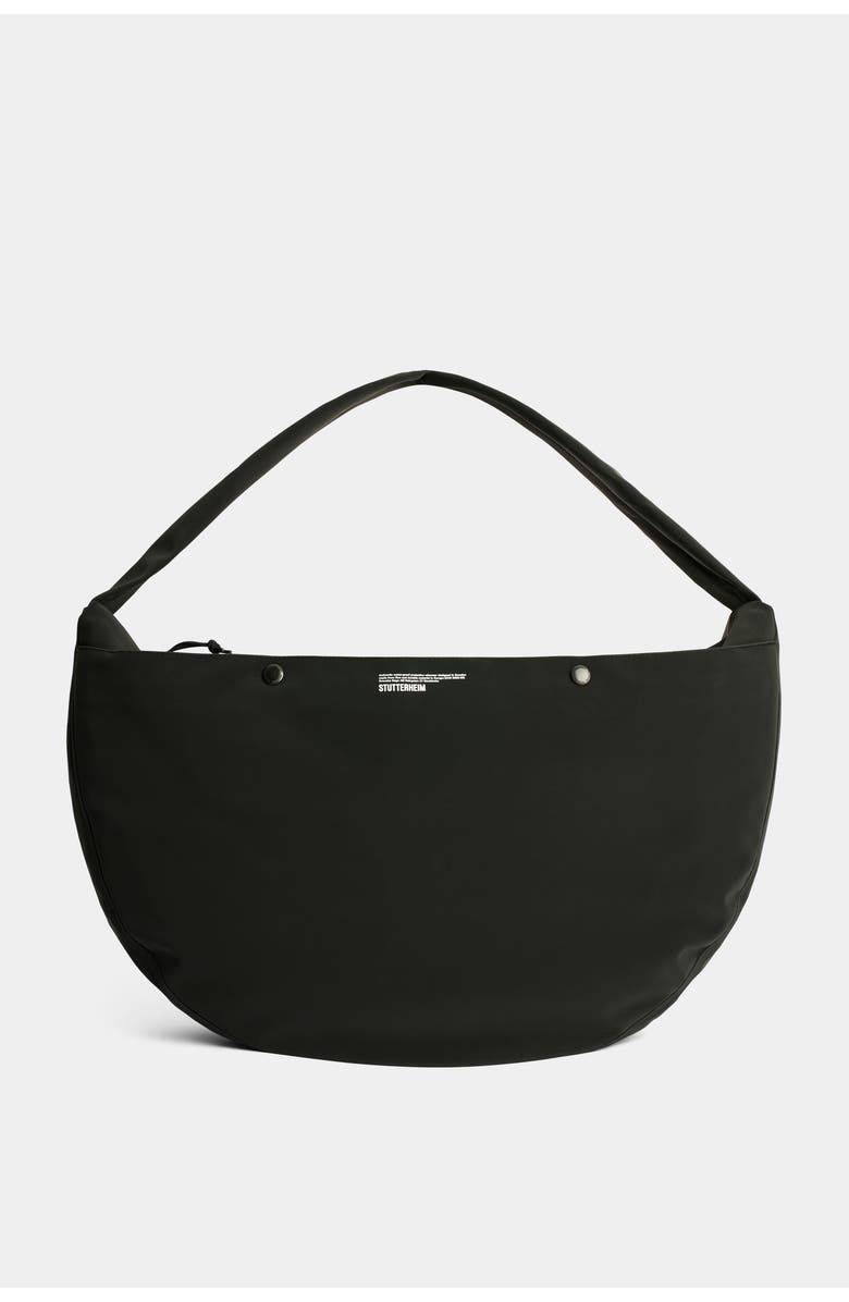 Stutterheim Adam Matte Bag, Alternate, color, Black